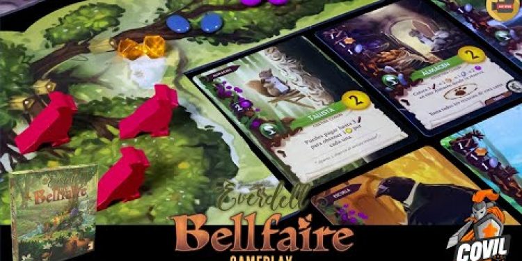 Everdell  – Bellfaire  Gameplay Ao Vivo