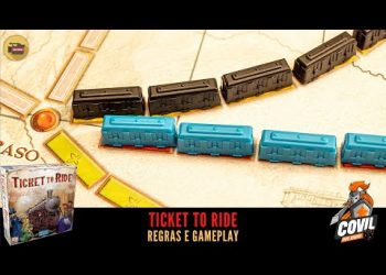 Ticket to Ride – Gameplay Ao Vivo