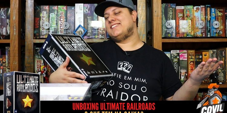 O Que tem na Caixa? Unboxing Ultimate Railroads