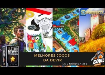 Live Nórdica 261 – Os Melhores Jogos da Devir (Aniversário de 35 anos)