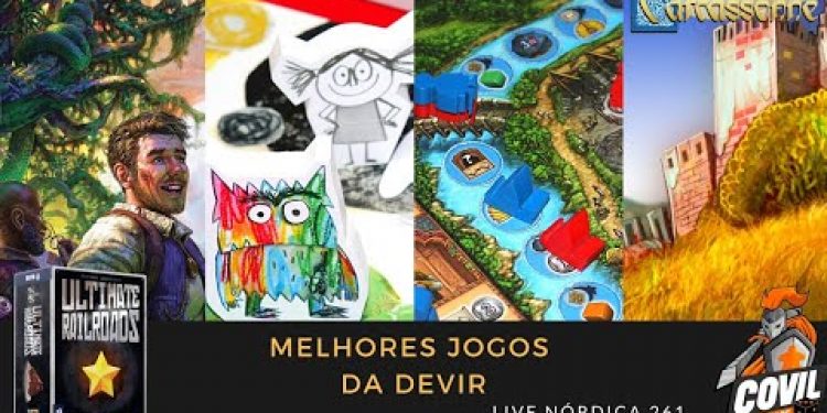 Live Nórdica 261 – Os Melhores Jogos da Devir (Aniversário de 35 anos)
