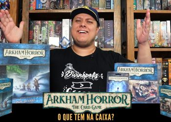 O Que tem na Caixa? Unboxing Arkham Horror – Limiar da Terra (Expansões)