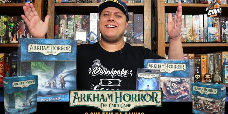 O Que tem na Caixa? Unboxing Arkham Horror – Limiar da Terra (Expansões)