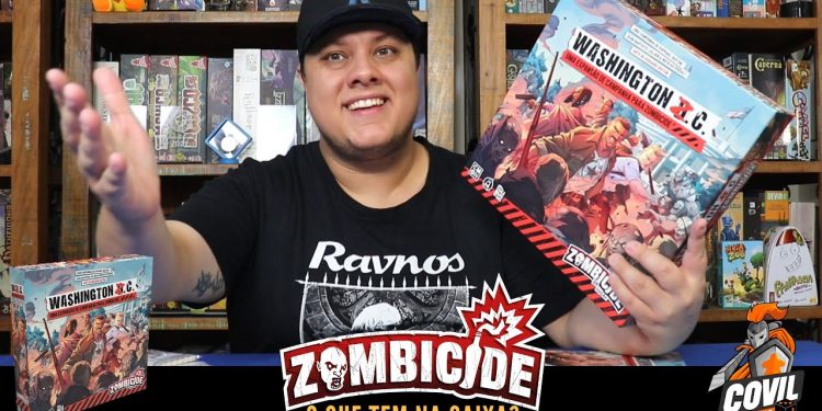 O Que Tem na Caixa? Unboxing Zombicide Washington ZC