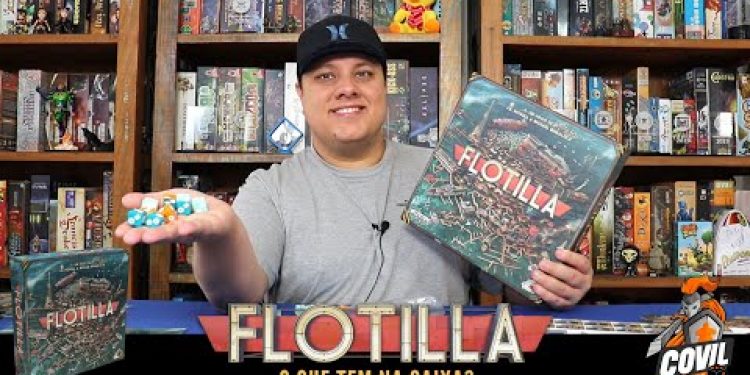 O Que tem na Caixa? Unboxing Flotilla