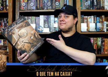 O Que tem na Caixa? Unboxing Sherlock Holmes Consulting Detective