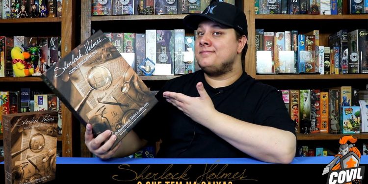 O Que tem na Caixa? Unboxing Sherlock Holmes Consulting Detective
