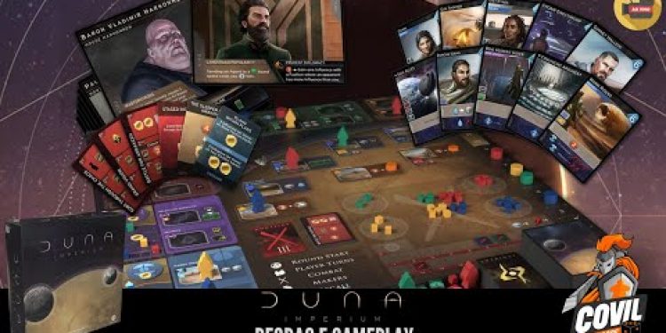 Duna Imperium – Regras e Gameplay (Ao Vivo)