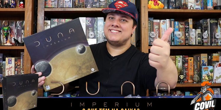 O Que tem na Caixa? Unboxing Duna Imperium