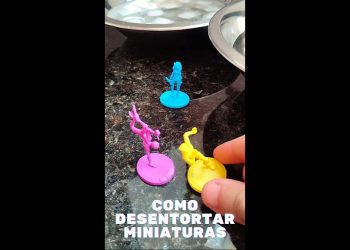 Aprenda como Desentortar Miniaturas #shorts