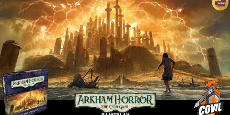 Arkham Horror Card Game  – O Caminho para Carcosa  Gameplay Ao Vivo
