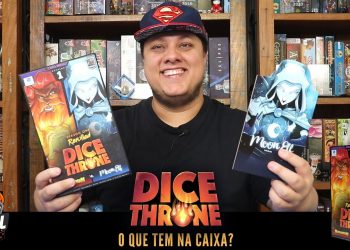 O Que tem na Caixa? Unboxing Dice Throne – Bárbaro X Elfa da Lua