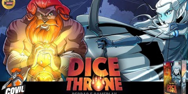 Dice Throne – Regras e Gameplay Ao Vivo