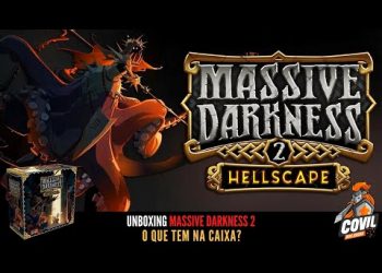 O Que tem na Caixa? Unboxing Massive Darkness 2 Hellscape