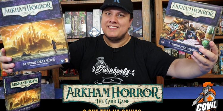 O Que tem na Caixa? Unboxing Arkham Horror – O Caminho para Carcosa (Expansões)
