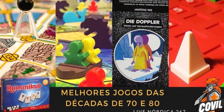 Live Nórdica 267 – Melhores Jogos das Décadas de 70 e 80