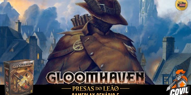 Gloomhaven Presas do Leão – Gameplay Cenário 5 (Ao Vivo)