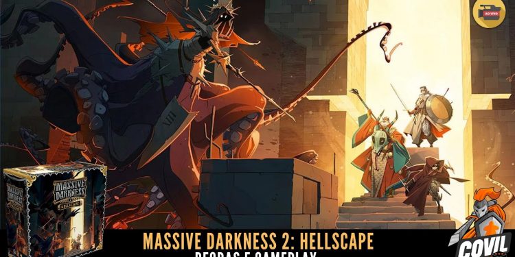 Massive Darkness 2: Hellscape –  Regras e Gameplay Ao Vivo