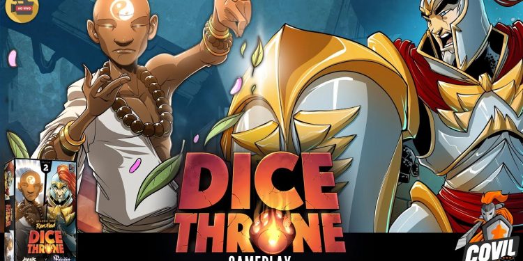 Dice Throne: Monk Vs Paladin – Gameplay Ao Vivo