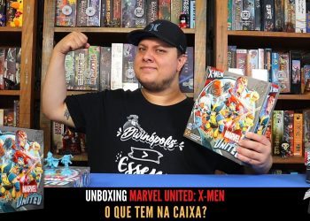 O Que tem na Caixa? Unboxing Marvel United: X-men