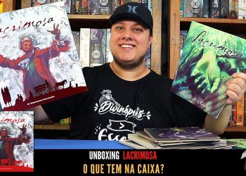 O Que tem na Caixa? Unboxing Lacrimosa
