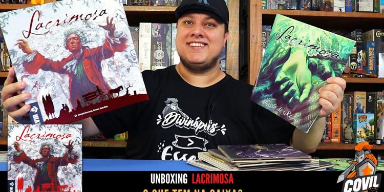 O Que tem na Caixa? Unboxing Lacrimosa