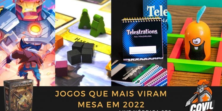 Live Nórdica 279 – Jogos que Mais Viram Mesa em 2022