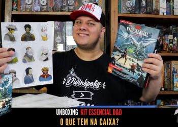 O Que tem na Caixa? Unboxing Kit Essencial D&D