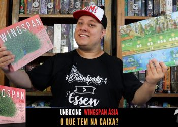 O Que tem na Caixa? Unboxing Wingspan Ásia
