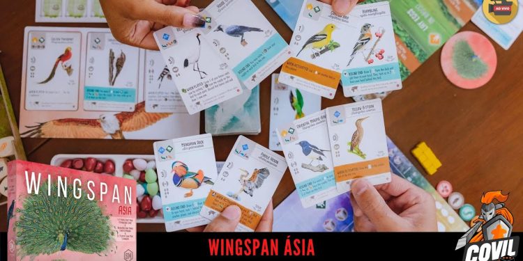 Wingspan Ásia –  Regras e Gameplay