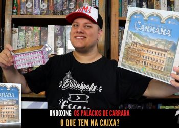 O Que tem na Caixa? Unboxing Os Palácios de Carrara