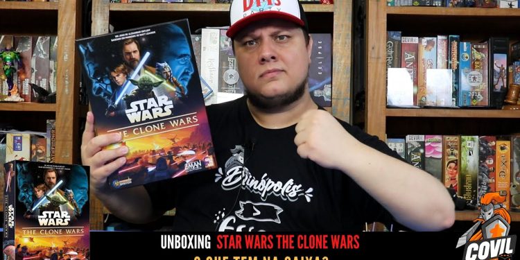 O Que tem na Caixa? Unboxing Star Wars The Clone Wars