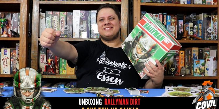 O Que tem na Caixa? Unboxing Rallyman Dirt