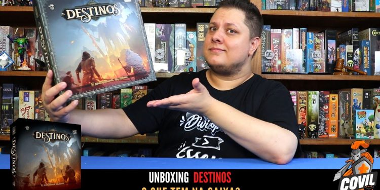 O Que tem na Caixa? Unboxing Destinos