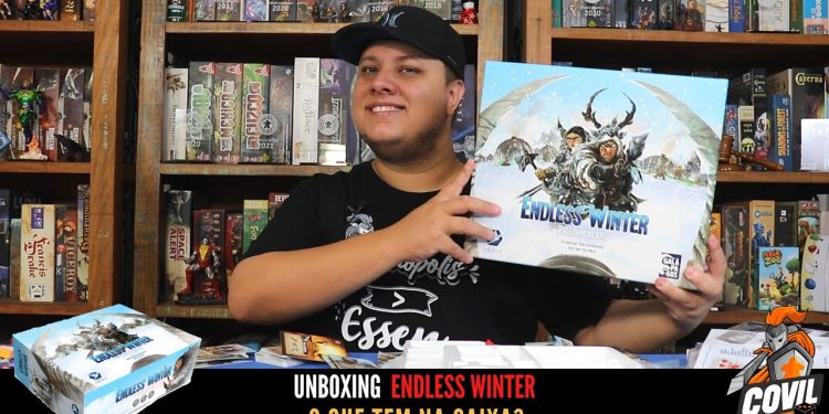 O Que tem na Caixa? Unboxing Endless Winter: Paleoamericans