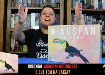 O Que tem na Caixa? Unboxing Wingspan Nesting Box