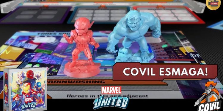 Marvel United –  Gameplay Vs Ultron