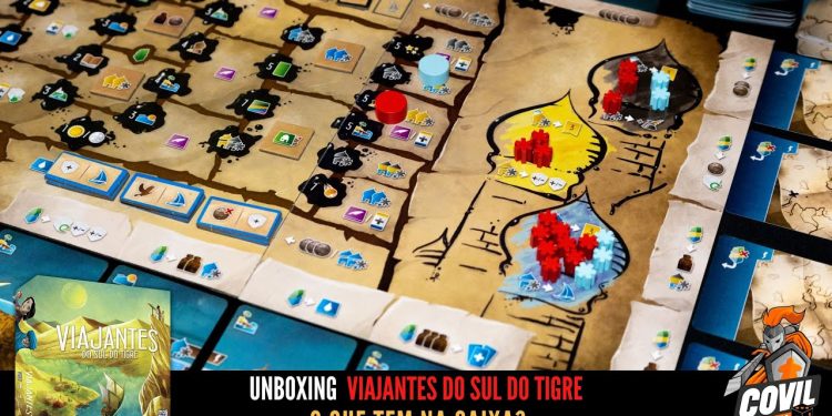 O Que tem na Caixa? Unboxing Viajantes do Sul do Tigre
