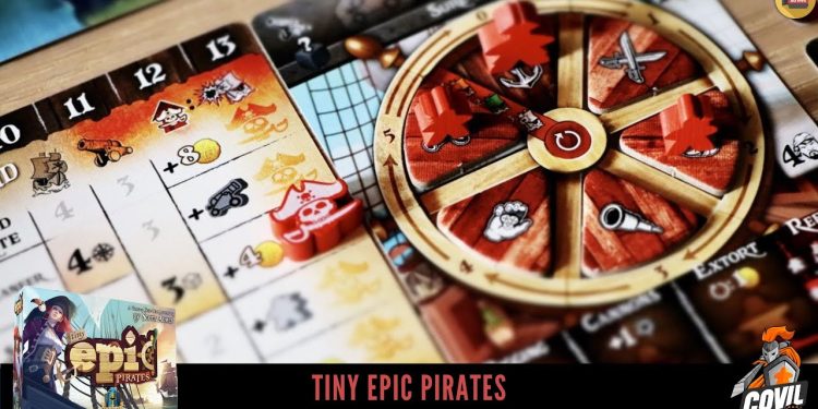 Tiny Epic Pirates – Regras e Gameplay