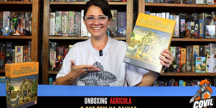 O Que tem na Caixa? Unboxing Agricola Edição Revisada