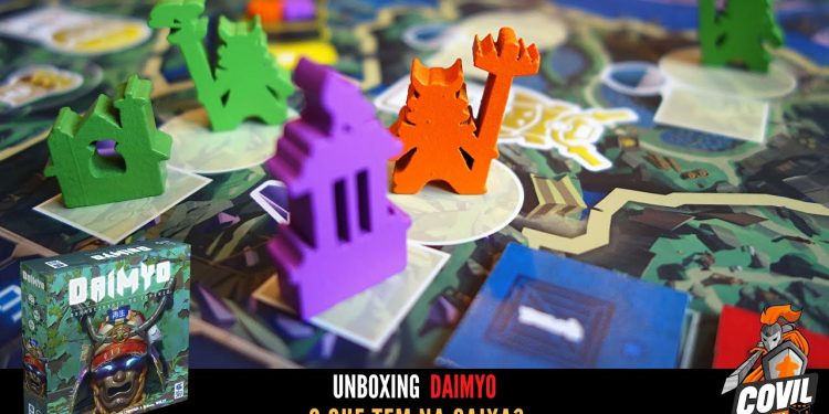 O Que tem na Caixa? Unboxing Daimyo