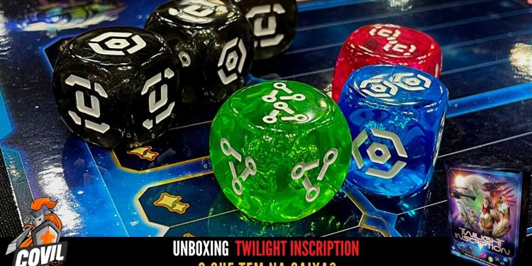 O Que tem na Caixa? Unboxing Twilight Inscription