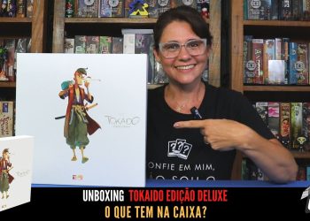 O Que tem na Caixa? Unboxing Tokaido Edição Deluxe