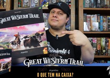 O Que tem na Caixa? Unboxing Great Western Trail Argentina