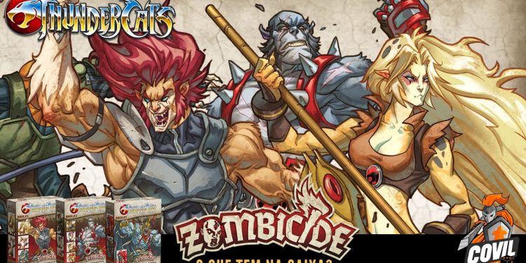 O Que tem na Caixa? Unboxing Zombicide Thundercats