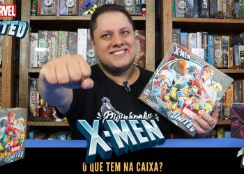 O Que tem na Caixa? Unboxing Marvel United X-men