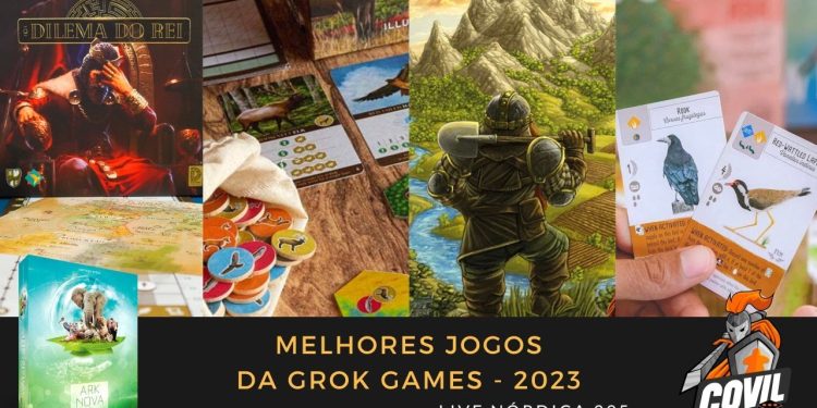 Live Nórdica 295 – Os Melhores Jogos da Grok (2023)