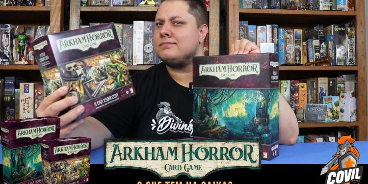 O Que tem na Caixa? Unboxing Arkham Horror – A Era Esquecida (Expansões)