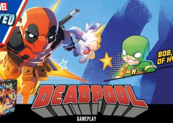 Marvel United Deadpool –  Gameplay Vs Bob, Agente da Hydra