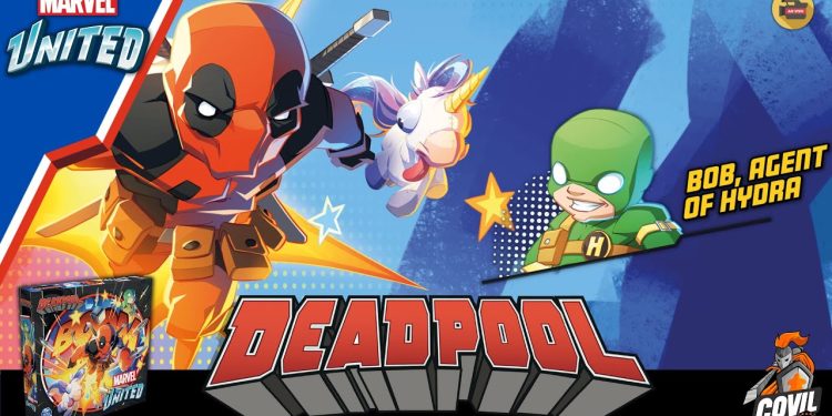 Marvel United Deadpool –  Gameplay Vs Bob, Agente da Hydra